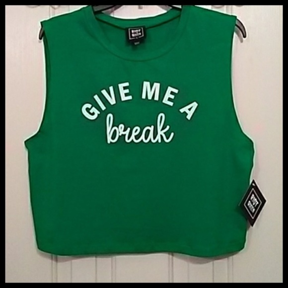 Riot Queen Tops - Riot Queen Crop Tshirt. It's NEW & Has tags.